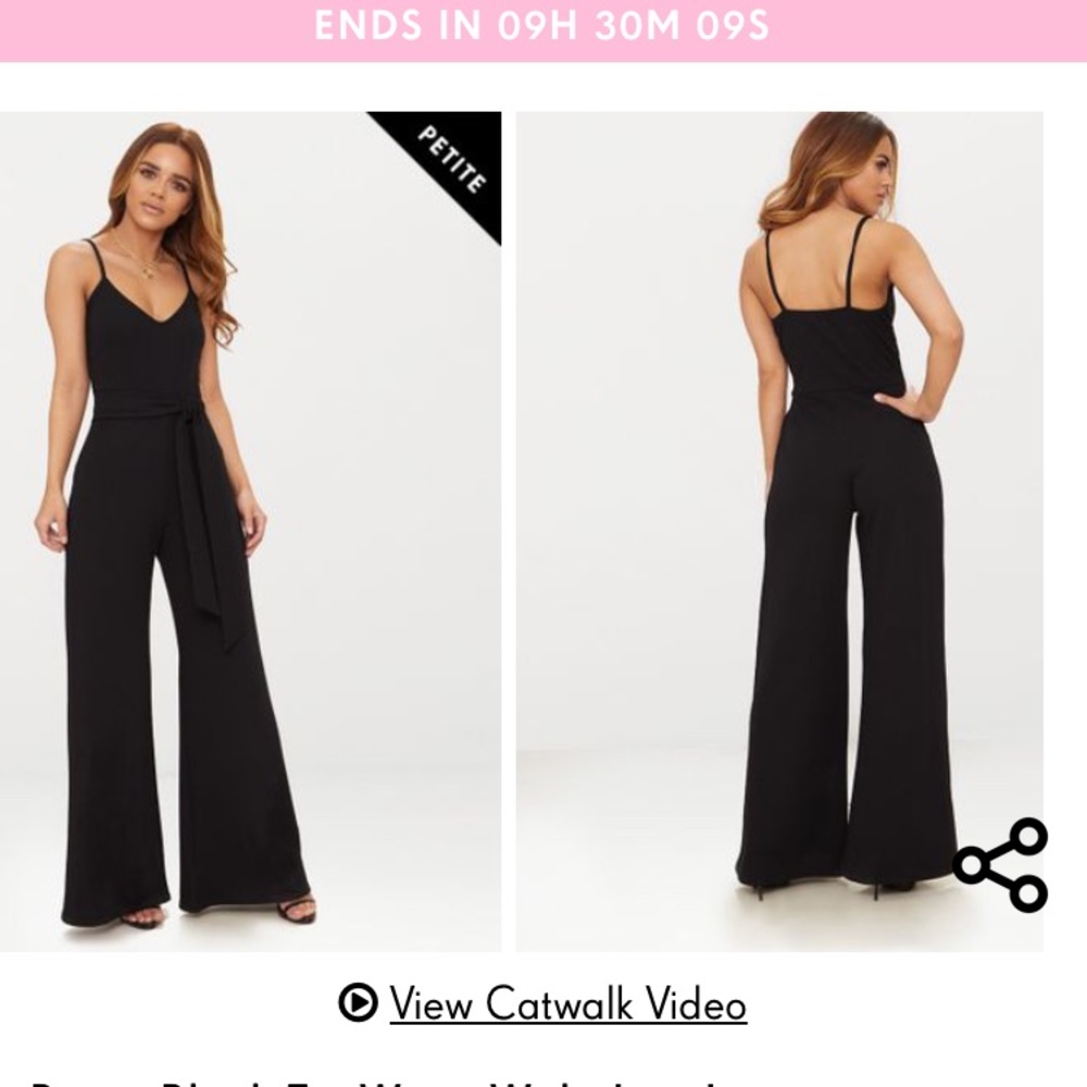 Black Jumpsuit Size 2